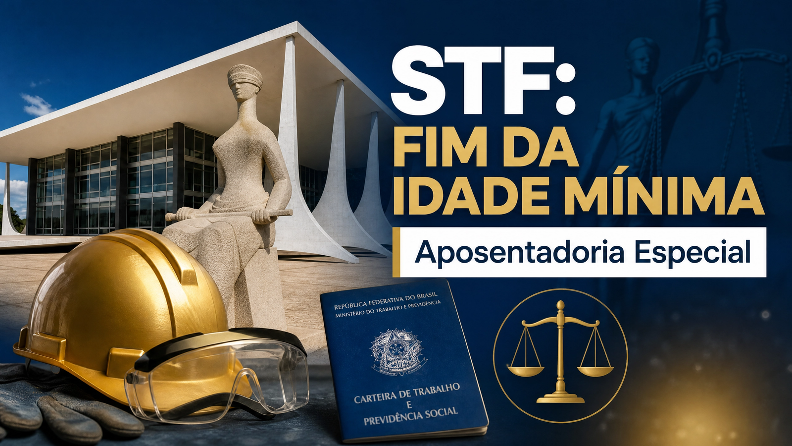 STF derruba idade mínima para aposentadoria por insalubridade